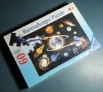 New 4+ Ravensburger Puzzle Outter Space 60 Pieces #095117 Planets Astronauts. Fixed Price $18.99.