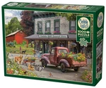 Cobble Hill Jigsaw Puzzle; Country Store; Art By Greg Giordano; 1000 Pcs. Fixed Price $19.95.