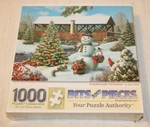 Countryside Christmas By Alan Giana, Bits & Pieces 500 Puzzle, New Sealed. Fixed Price $19.95.