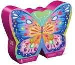 Crocodile Creek Butterfly Garden 36PC Large Puzzle Kids Ages 3+ (20" X 27 ) New. Fixed Price $17.99.