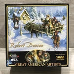 White Mountain 1000 Piece Puzzle Great American Artists Duncan #741 Usa Made. Fixed Price $14.45.