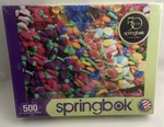 Fruit Flavors Candy 500 Pc Jigsaw Puzzle Family Fun Nib Sealed. Fixed Price $19.95.