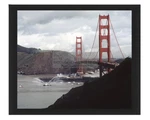 Uss Coral Sea Navy Aircraft Carrier Under Golden Gate Bridge 8X10 Framed Photo. Fixed Price $24.99.