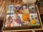 Very Rare! Eight Interlocking Tuco Puzzle Miniatures Complete With Assembly Tray. Fixed Price $125.95.