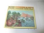 Vintage Jaymar Currier & Ives 750 Pc Puzzle Low Water The Mississippi Jigsaw. Fixed Price $9.99.