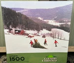 Springbok 1500 Piece Puzzle 'country Christmas' 29" X 36" Vintage New. Fixed Price $27.99.