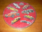 Vintage New 1969 Springbok Classic Cars By Robert Pettes Circular Jigsaw Puzzle. Fixed Price $100.00.