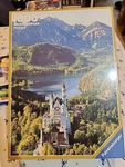 1988 Neuschwanstein Castle Ravensburger Otto Maier Verlag Jigsaw Puzzle 1000 Pc. Fixed Price $44.95.