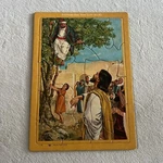 Vintage Warner Press T1788 Zaachaeus See Jesus Puzzle. Fixed Price $25.00.