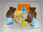 Vintage Judy/instructo Pc Wooden Puzzle Three Bears J106007 C.1979. Fixed Price $12.99.