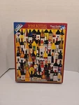 White Mountain Wine Bottles Charlie Girard 1000 Piece Jigsaw Puzzle Complete. Fixed Price $10.00.