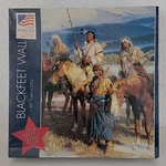 Blackfeet Nation Indian Puzzle 550 Pc Wall Tom Lovell Great American Factory. Fixed Price $17.95.