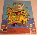 Vintage Teenage Mutant Ninja Turtles Jigsaw Puzzle Pizza Rose Art 1990 Guc. Fixed Price $24.99.