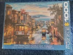Eurographics Jigsaw Puzzle 1000 Pc New San Francisco Sealed Cable Car Heaven. Fixed Price $7.99.