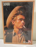 Vintage James Dean Cowboy Jigsaw Puzzle 1000 1984 Nathan France Rare Sealed!. Fixed Price $24.99.