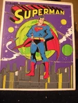 Vintage Playskool Superman Wood Puzzle Tray # 380-01. Fixed Price $12.00.