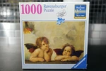 Ravensburger Raffaello Cherubs 1000 Piece Puzzle Sealed Made Germany Angels. Fixed Price $16.99.