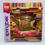 Springbok Book Shop 1000 Piece Jigsaw Puzzle 24" X 30" Made Usa New Sealed. Fixed Price $49.99.