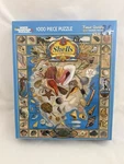 New!! White Mountain, "shells Of Our Shores," 1000 Piece Puzzle -1999 24" X 30". Fixed Price $18.99.