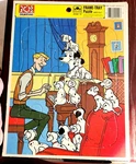 Golden 101 Dalmations Frame/tray Child Jigsaw Puzze By Walt Disney 8.5X11 1980S. Fixed Price $18.00.