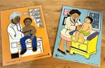 Vintage Judy Instructo Wooden Puzzle Lot Of 2 1981 Doctor & 1997 Woman. Fixed Price $34.99.