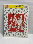 Vtg Disney 101 Dalmatians Golden Frame Tray Puzzle. Fixed Price $5.99.