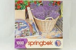 Springbok Jigsaw Puzzle Basket Of Lavender 1000 Pieces 24 X30. Fixed Price $14.50.