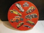 Springbok Circular Jigsaw Puzzle Classic Cars Over 500 Pieces Obc. Fixed Price $18.00.