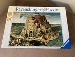 5000 Piece Ravensburger Puzzle # 174232 Tower Of Babel 40 X 60 2006 Brand New. Fixed Price $70.00.