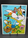 Playskool Wooden Puzzle 375-07 Disney Peter Pan Vintage Complete. Fixed Price $9.99.