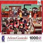 5STAR-TD Ceaco Arlette Gosieski Quilts Crazy Quily Bee Jigsaw Puzzle. Fixed Price $12.99.