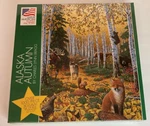 Alaska Autumn 1000 Piece Jigsaw Puzzle 20X27 Charles Lynn Bragg Sealed 1994. Fixed Price $10.99.