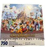 2026 Disney Parks Walt World Characters Castle 750 Piece Puzzle Set New. Fixed Price $43.97.