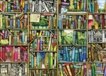 1000 Piece Puzzle Bizarre Bookshop Fun Jigsaw For Adults 27X20 Inch Multicolor. Fixed Price $18.99.