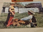 Vtg Whitman Junior Guild Jigsaw Puzzle 4429 63 Extra Large Complete Cowboys Htf. Fixed Price $14.98.