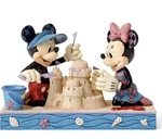 Jim Shore Disney Seaside Sweethearts Figurine Mickey & Minnie New Sealed 4050413. Fixed Price $274.95.