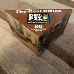Dbl Pzl: The Oval Office, 50 Double-sided Pieces 2009 President Trump Biden. Fixed Price $16.75.