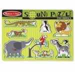 Melissa & Doug Zoo Animals Sound Puzzle - Wooden Peg With Effects. Fixed Price $17.95.