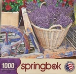 Springbok Basket Of Lavender Complete 10668. Fixed Price $9.50.