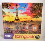 Paris Sunset Springbok 1000 Pc Puzzle 2017 New Sealed 24 X 30" Fast Shipping. Fixed Price $18.50.