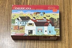 Americana Puzzle - Rompecabezas Farm 500 Piece Mega 2011 Sealed. Fixed Price $12.00.