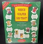 Which Golfer Did That? Jigsaw Puzzle Brand New Sealed 252 Large Pieces 19" X 24". Fixed Price $15.77.