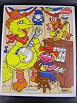 Playskool Cowboy Big Bird Band 8 Piece Childrens Wooden Jigsaw Puzzle Henson. Fixed Price $14.98.