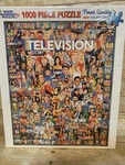 White Mountain Puzzles #10312 Television History Sealed 1000 Piece. Fixed Price $25.50.