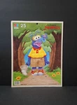 Vtg Mb Jim Henson's Muppets Pc. Tray Puzzle Gonzo's Butterfly Hunt #4255-3. Fixed Price $6.00.