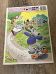 Vintage 1986 Pound Puppies Frame Tray Puzzle Golden 4512C-41 Tonka Corporation. Fixed Price $5.00.