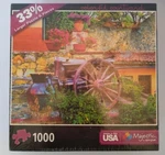 New Springbok "colorful Courtyard" 1000 Pieces Puzzle 2014 Sealed Box. Fixed Price $10.41.