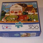 Buffalo Games Charles Wysocki Sugar & Spice 300 Large Piece Jigsaw Puzzle. Fixed Price $15.95.