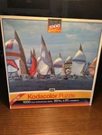 Rose Art Kodak Kodacolor 1989 Premium Puzzle 1000 Pieces Sailboats Regatta 20X27. Fixed Price $10.00.