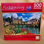 Josselin Castle Puzzlebug 500 Pc New 2015 Oust River France #3700 Lpf.. Fixed Price $13.99.